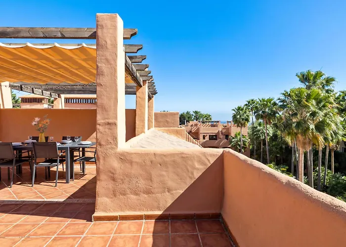 Prachtig Penthouse Met Zeezicht En Groot Zonneterras * Estepona